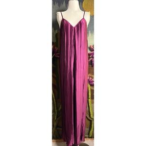 Anthropologie Pleated Jumpsuit L